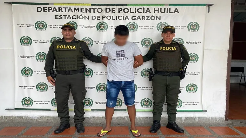 Detenidas dos personas en Garzón, Huila