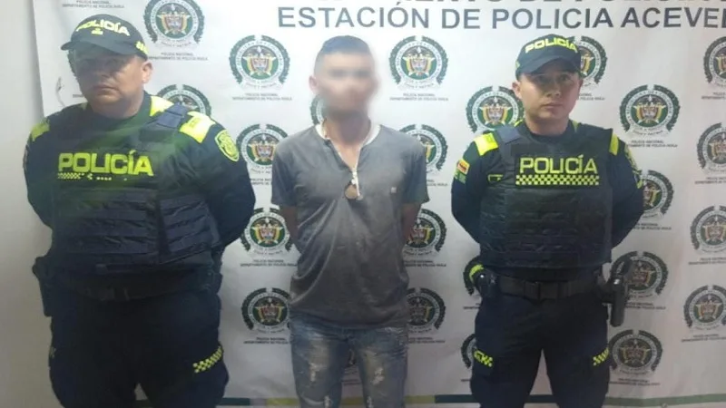 Capturado hombre señalado de cometer varios robos en Acevedo