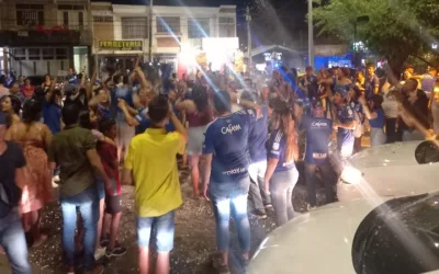 Video: hinchas de Millonarios en Neiva, celebraron la estrella 16