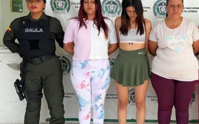 Madre e hijas detenidas por extorsión en La Plata