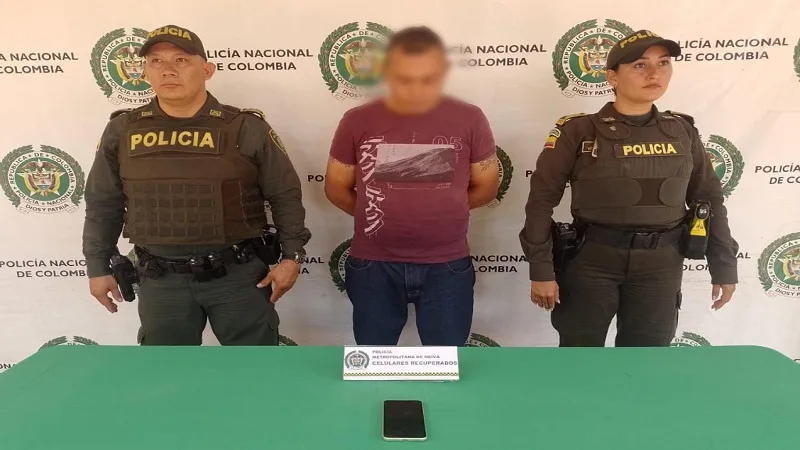 Capturado ‘Leo’ tras el robo de un celular en Neiva