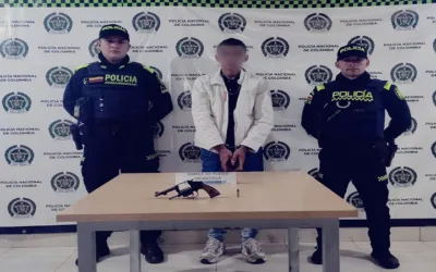 Policía captura a peligroso delincuente armado en Pitalito