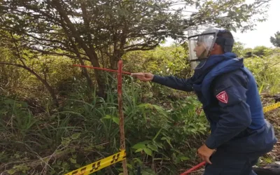 Tello es declarado territorio libre de sospecha de minas antipersonal