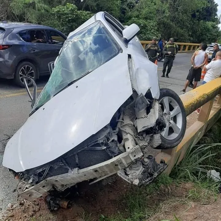 Grave accidente de tránsito en la vía Pitalito -Mocoa.