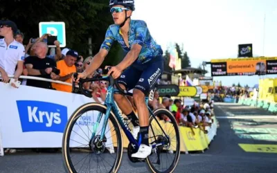 Tras la penúltima etapa, Harold Tejada terminará como el mejor colombiano del Tour de Francia