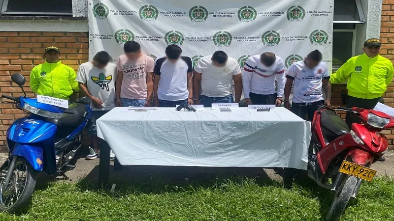 Desarticulada banda dedicada al hurto de motocicletas en el sur del Huila