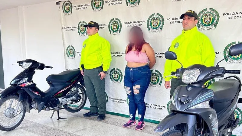 Capturan a una mujer en Neiva por receptación