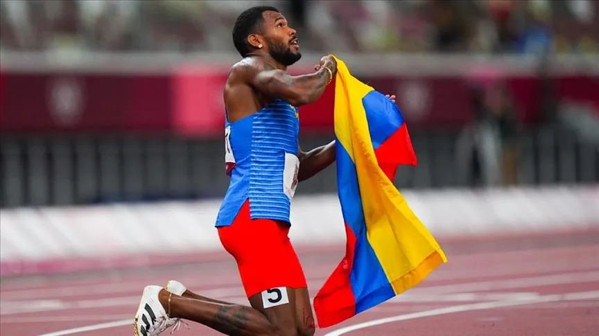 Oro en el sudamericano de Atletismo Anthony Zambrano