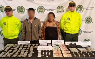 Presuntos traficantes de drogas fueron detenidos en San Agustín