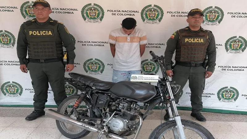 Policía captura a un hombre por receptación en Neiva