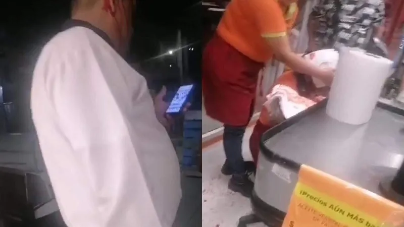 Video: violento asalto en reconocido supermercado en Neiva