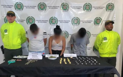 Capturados tres presuntos expedientes de estupefacientes en Pitalito
