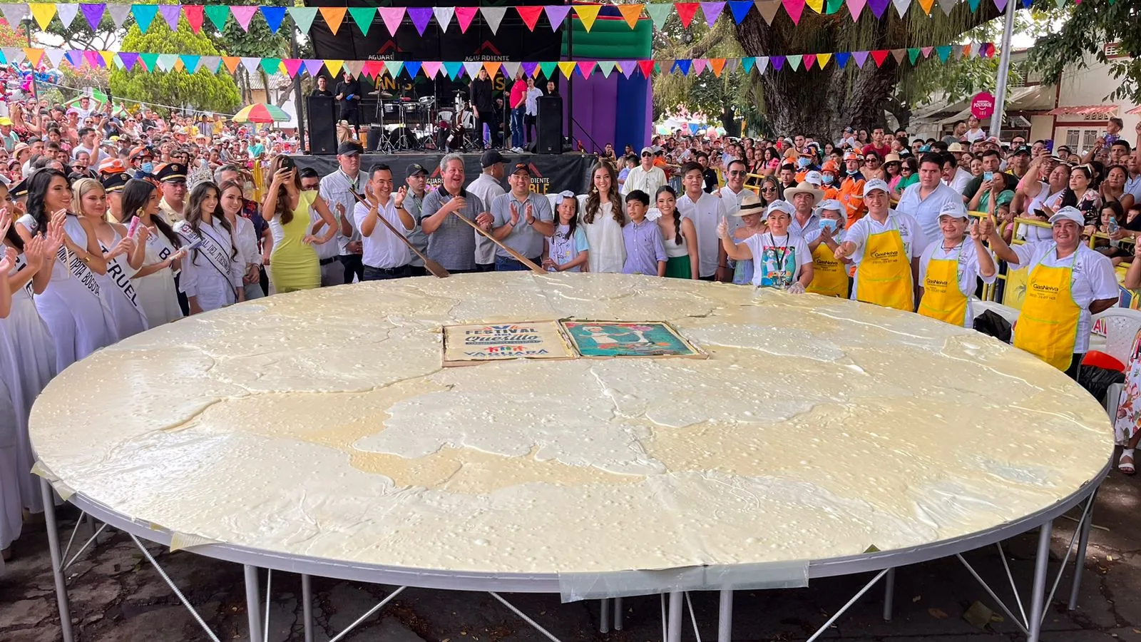Yaguará celebra la quinta edición del Quesillo más grande del país