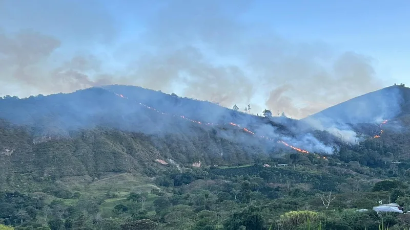 Segunda temporada seca en el Huila ya deja 157 incendios forestales