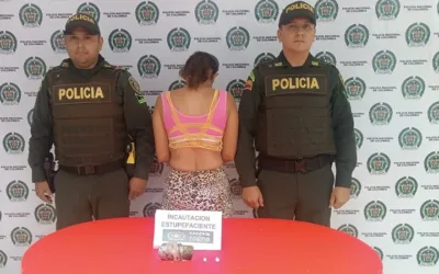 Mujer capturada intentando ingresar estupefacientes a la cárcel de La Plata, Huila