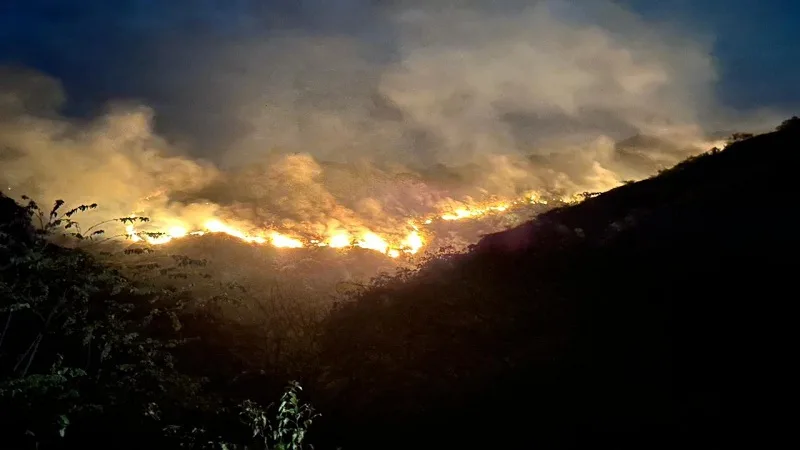 9 incendios siguen activos en el Huila