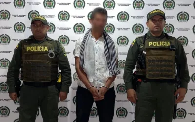 Capturado en La Plata, Huila, hombre con circular roja de Interpol