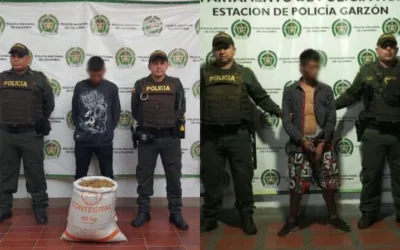 Capturados dos hombres por hurto en Garzón y El Pital, Huila