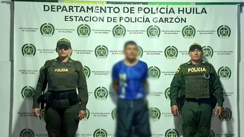 Detenido por presuntos actos sexuales a una menor de edad en Garzón, Huila