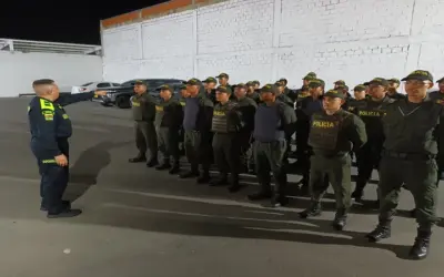 200 policías llegan desde Bogotá para apoyar elecciones en el Huila