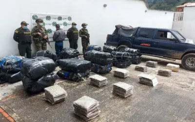 Ejército incautó más de 470 kilos de marihuana con destino al Huila