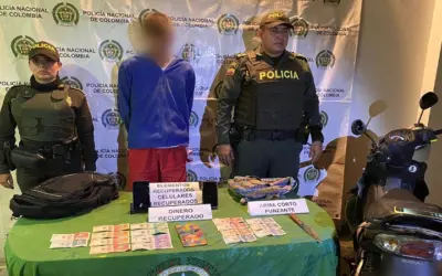 Policía capturó a presunto ladrón en el corregimiento El Caguán, Neiva