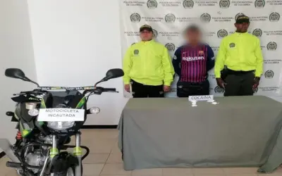 «Capturado ‘Lucho’ con clorhidrato de cocaína en Rivera, Huila