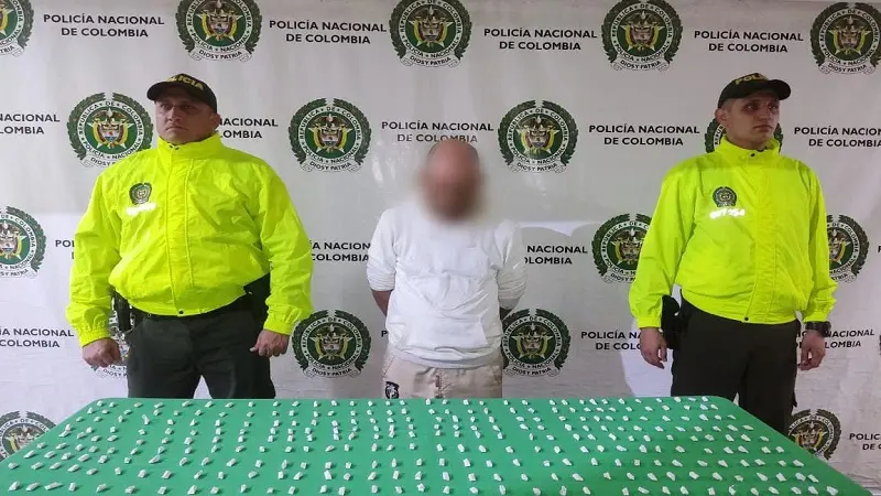 Un hombre conocido como ‘El Calvo’, fue detenido en el sur de Neiva