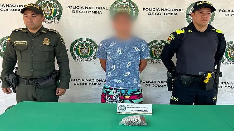 Fue detenido por presunta venta de alucinógenos en Neiva