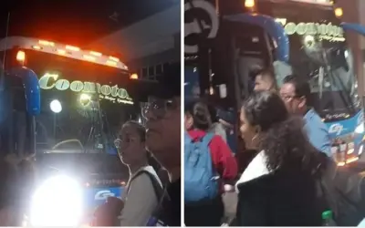 Bus de Coomotor fue atacado con piedras en la vía Neiva – Bogotá
