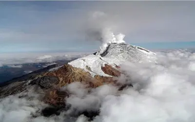 Incremento de sismicidad en el volcán Nevado del Huila