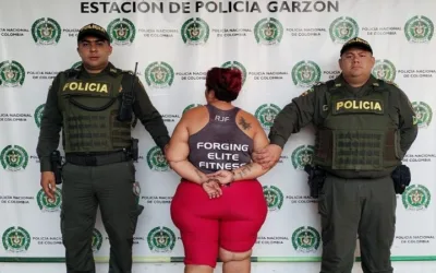 Capturada en Garzón, Huila, mujer condenada por tentativa de homicidio