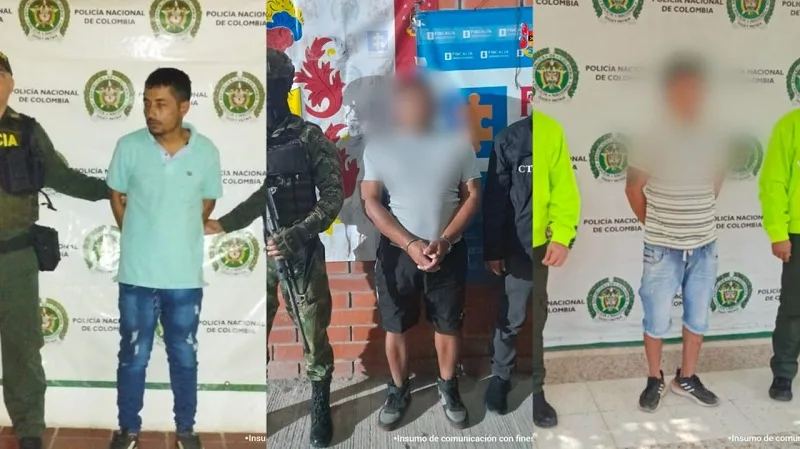 Capturados por violencia de género y otros delitos en el Huila