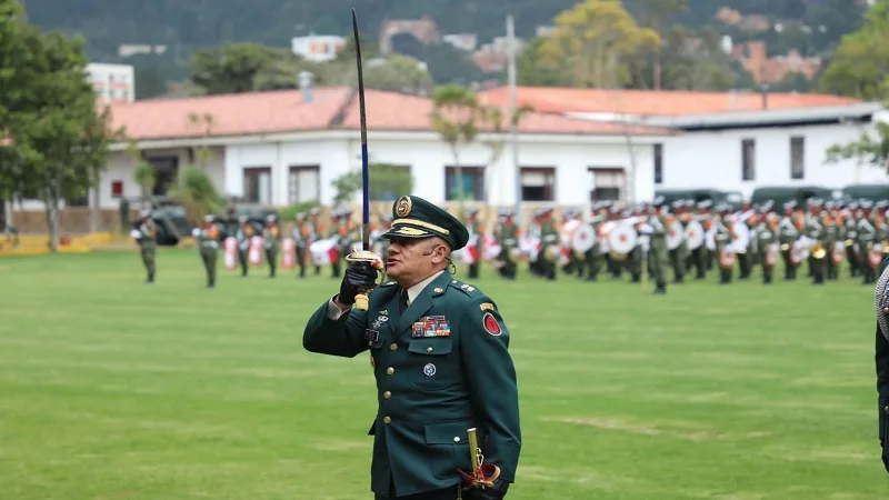 Nuevo comandante de la Quinta División del Ejército Nacional