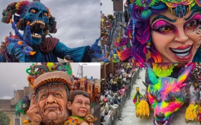 Carnaval de Negros y Blancos en Pasto: deslumbrantes carrozas conquistan redes sociales