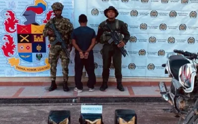 Soldados incautaron 25 kilos de marihuana en carreteras del Huila