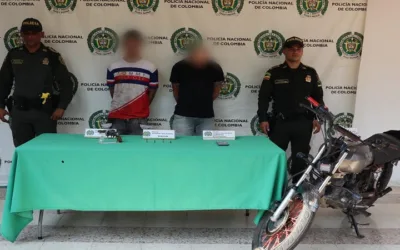 Policías detuvieron a sospechosos de hurto en Neiva