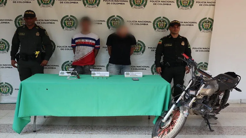 Policías detuvieron a sospechosos de hurto en Neiva