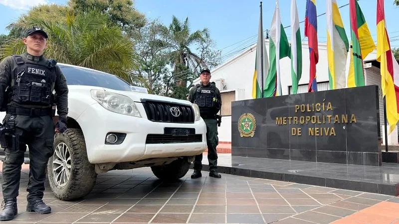 Recuperaron una camioneta en la zona industrial de Neiva