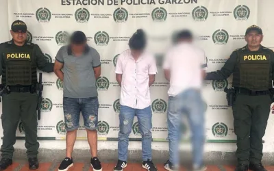 Hecho de intolerancia en Garzón dejó dos hombres capturados y un menor aprehendido