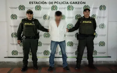 Capturan a hombre que hirió a vecino con un machete en Garzón, Huila