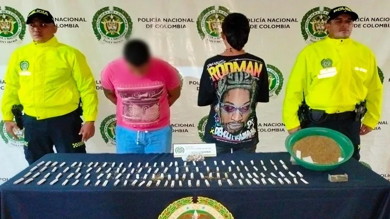 Capturado junto a un menor con marihuana en Neiva