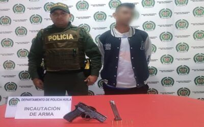 Capturado en La Plata con un arma traumática y municiones
