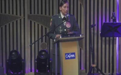 En representación del Huila: Oficial del Ejército recibió reconocimiento