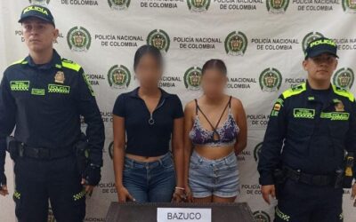Policía en Palermo, Huila, detuvo a dos mujeres por tráfico de bazuco