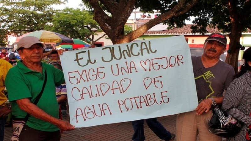 Plan para superar emergencia de agua en El Juncal