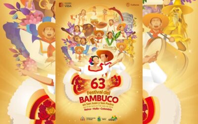 Nuevo afiche para el 63 Festival del Bambuco en San Juan y San Pedro