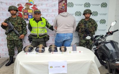 Detenido  en Huila con 8 kilos de pasta base de cocaína