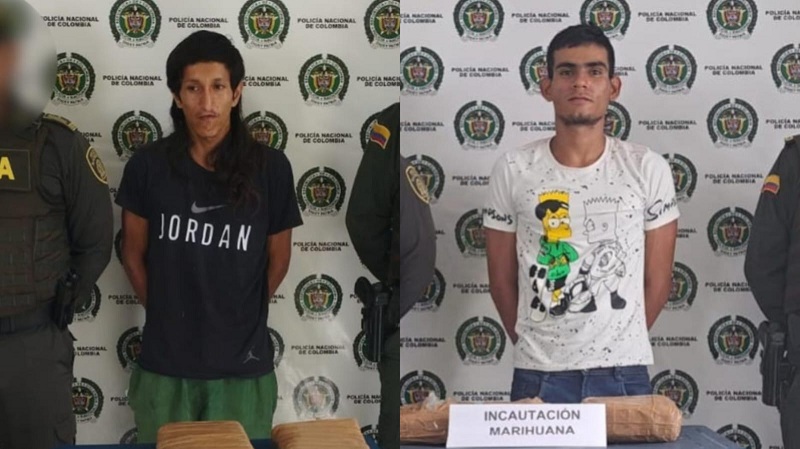 Dos hombres enviados a prisión por presunto tráfico de drogas en Gigante, Huila