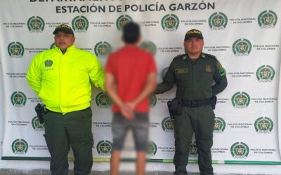 Adolescente aprehendido por varios casos de hurto en Garzón, Huila